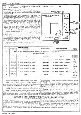 S-1826 ; Philco, Philadelphia (ID = 2879291) Car Radio