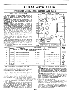 S-1926 Studebaker; Philco, Philadelphia (ID = 2922180) Car Radio