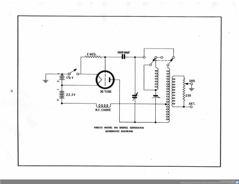 Signal Generator 024; Philco, Philadelphia (ID = 2053292) Equipment