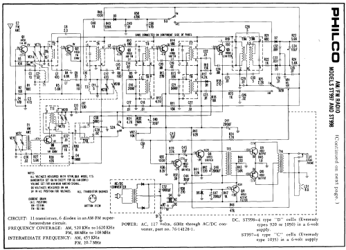 ST997 ; Philco, Philadelphia (ID = 208000) Radio