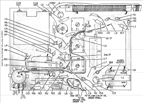 T-500 Code 124; Philco, Philadelphia (ID = 1179084) Radio