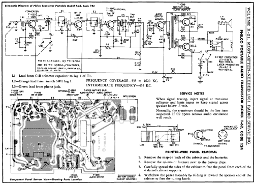 T-62 Code 124; Philco, Philadelphia (ID = 146310) Radio