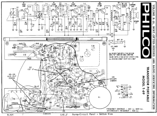 T-69 ; Philco, Philadelphia (ID = 191581) Radio