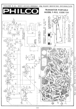 T-902 ; Philco, Philadelphia (ID = 2894992) Radio
