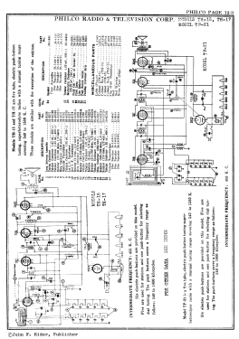 TP-21 Transitone; Philco, Philadelphia (ID = 2875534) Radio
