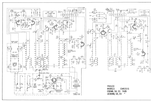 UE3034SA Ch= 7H20U; Philco, Philadelphia (ID = 2417122) Fernseh-E