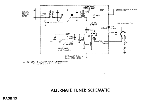 UE4607 Ch= 7L70U; Philco, Philadelphia (ID = 2449973) Television