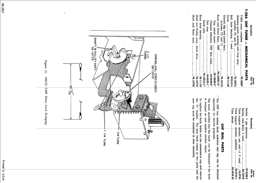 UG3050PG Ch= 9H25U; Philco, Philadelphia (ID = 1155843) Television