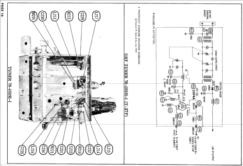 UG4654L Ch= 9L37U; Philco, Philadelphia (ID = 879845) Television