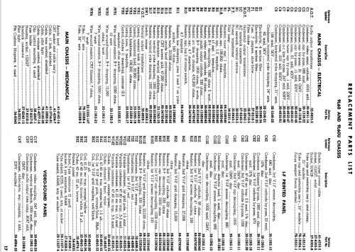 UG4660SM Ch= 9L60U; Philco, Philadelphia (ID = 1159137) Television