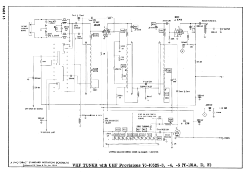 UH4674 Ch= 10L41U; Philco, Philadelphia (ID = 635943) Television