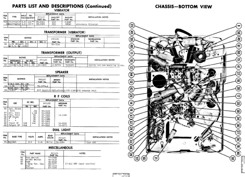 UN6-450 ; Philco, Philadelphia (ID = 831330) Car Radio