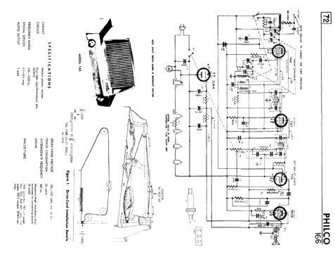 166 ; Philco Products Ltd. (ID = 608211) Radio