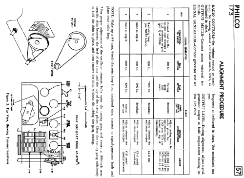 173 ; Philco Products Ltd. (ID = 2138881) Radio