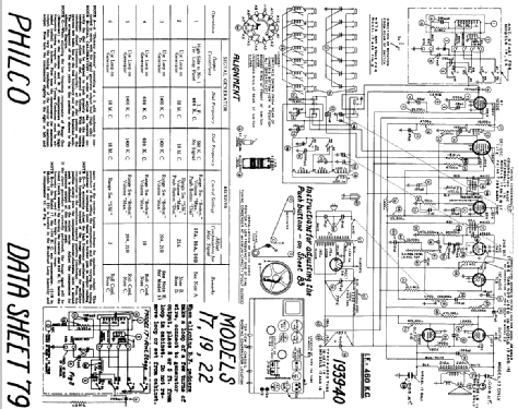 22 ; Philco Products Ltd. (ID = 2222522) Radio