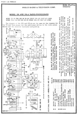 270 ; Philco Products Ltd. (ID = 2810184) Radio