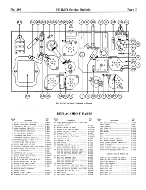 38-C7 Code 121; Philco Products Ltd. (ID = 3017643) Radio