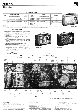 470 ; Philco Products Ltd. (ID = 2759176) Radio