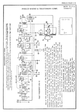 51A ; Philco Products Ltd. (ID = 2812041) Radio