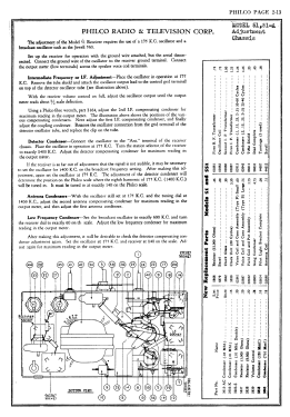 51A ; Philco Products Ltd. (ID = 2812045) Radio