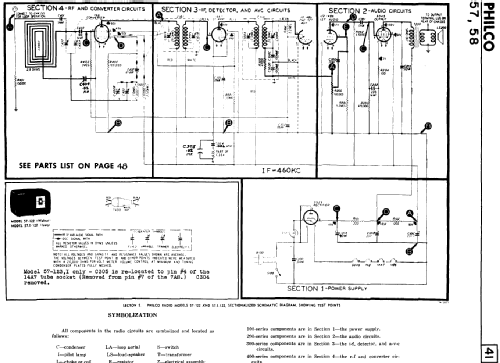 58 ; Philco Products Ltd. (ID = 2157448) Radio