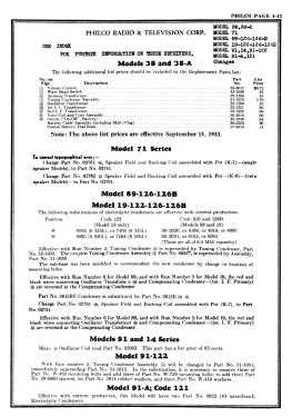 71-AL ; Philco Products Ltd. (ID = 2817311) Radio