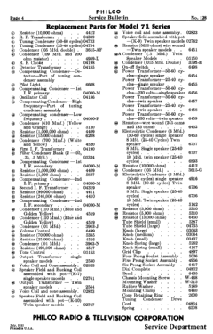 71-AL ; Philco Products Ltd. (ID = 2817326) Radio