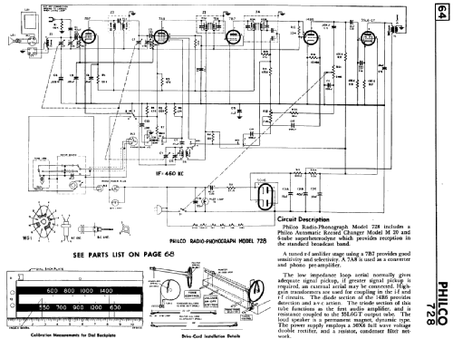 728 ; Philco Products Ltd. (ID = 2152498) Radio