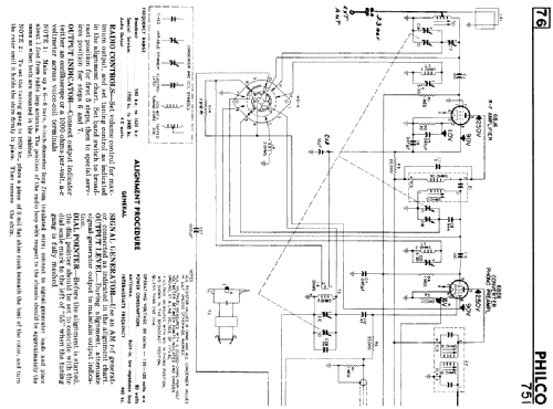 751 ; Philco Products Ltd. (ID = 2144191) Radio