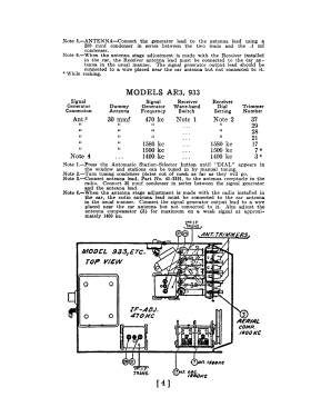 933 ; Philco Products Ltd. (ID = 2896116) Car Radio