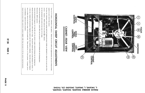 24C6010 Ch= TV 354; Philco, Philadelphia (ID = 2673652) Television