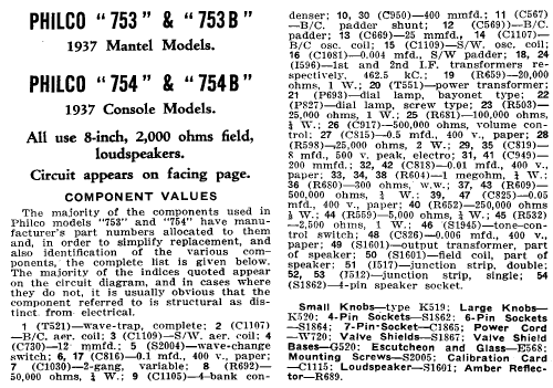 753B; Philco Radio & (ID = 1941581) Radio