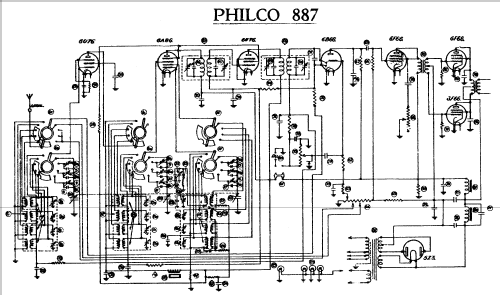 887; Philco Radio & (ID = 714204) Radio