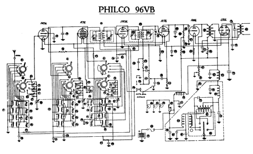 96VB; Philco Radio & (ID = 714239) Radio