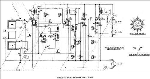 Traveller P-429; Philco Radio & (ID = 768687) Radio