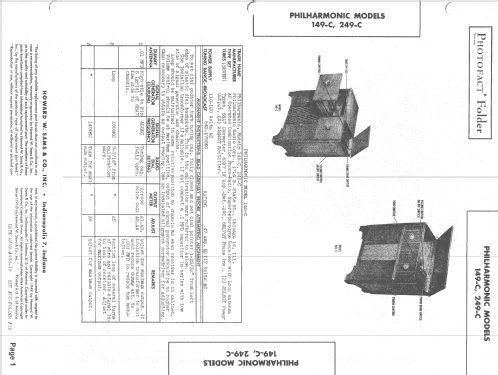 Minuet 149-C ; Philharmonic Radio (ID = 1482351) Radio