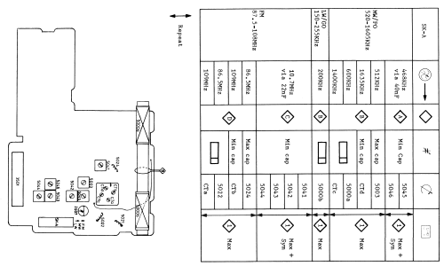 Clockradio 90AS096 /00 /15 /40 /50 /51 /65 /90; Philips; Eindhoven (ID = 1912196) Radio