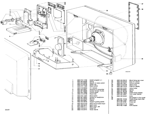 Rubens 26CE2281 /02S /05T /10S /10Z Ch= 2A; Philips; Eindhoven (ID = 2731306) Television