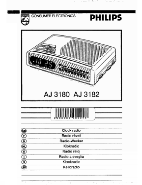 The Nightline AJ3180 /00; Philips 飞利浦; (ID = 3087251) Radio