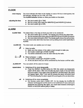 The Nightline AJ3180 /00; Philips 飞利浦; (ID = 3087255) Radio