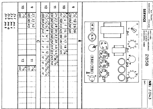 2858; Philips; Eindhoven (ID = 917252) Ampl/Mixer