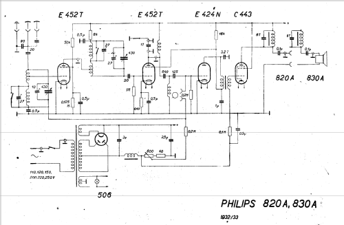 820A; Philips akc. spol., (ID = 36712) Radio