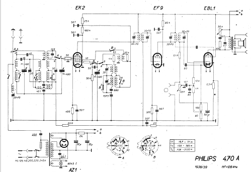 470A-14; Philips akc. spol., (ID = 36684) Radio