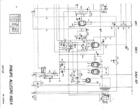 Allegro 890A -14; Philips akc. spol., (ID = 36721) Radio