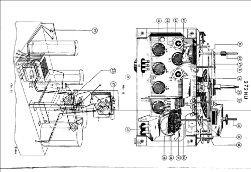 Gavotta 272HU; Philips akc. spol., (ID = 1249740) Radio