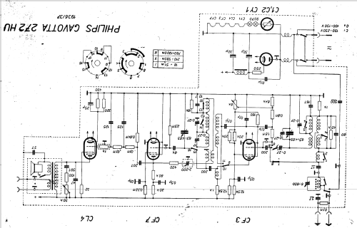 Gavotta 272HU; Philips akc. spol., (ID = 36729) Radio