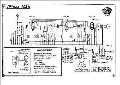 Philetta 203U-14; Philips akc. spol., (ID = 951639) Radio