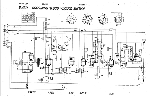 Toccata 696B-14; Philips akc. spol., (ID = 36741) Radio