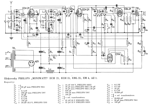 Schema 52; Philips akc. spol., (ID = 2675500) Bausatz