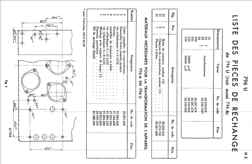 Sonata 796U-14; Philips akc. spol., (ID = 1537889) Radio